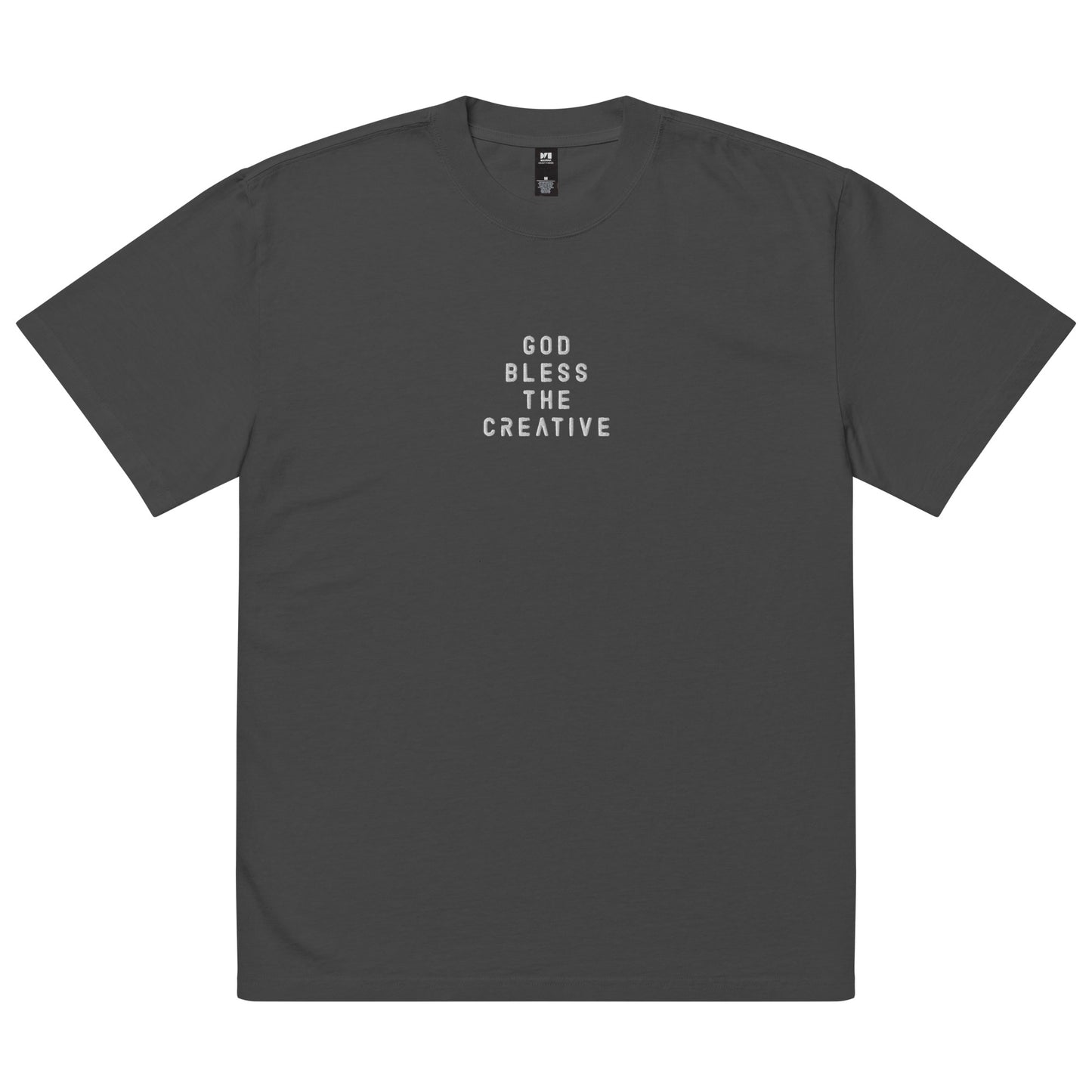 God Bless The Creative Minimal Oversized Tee