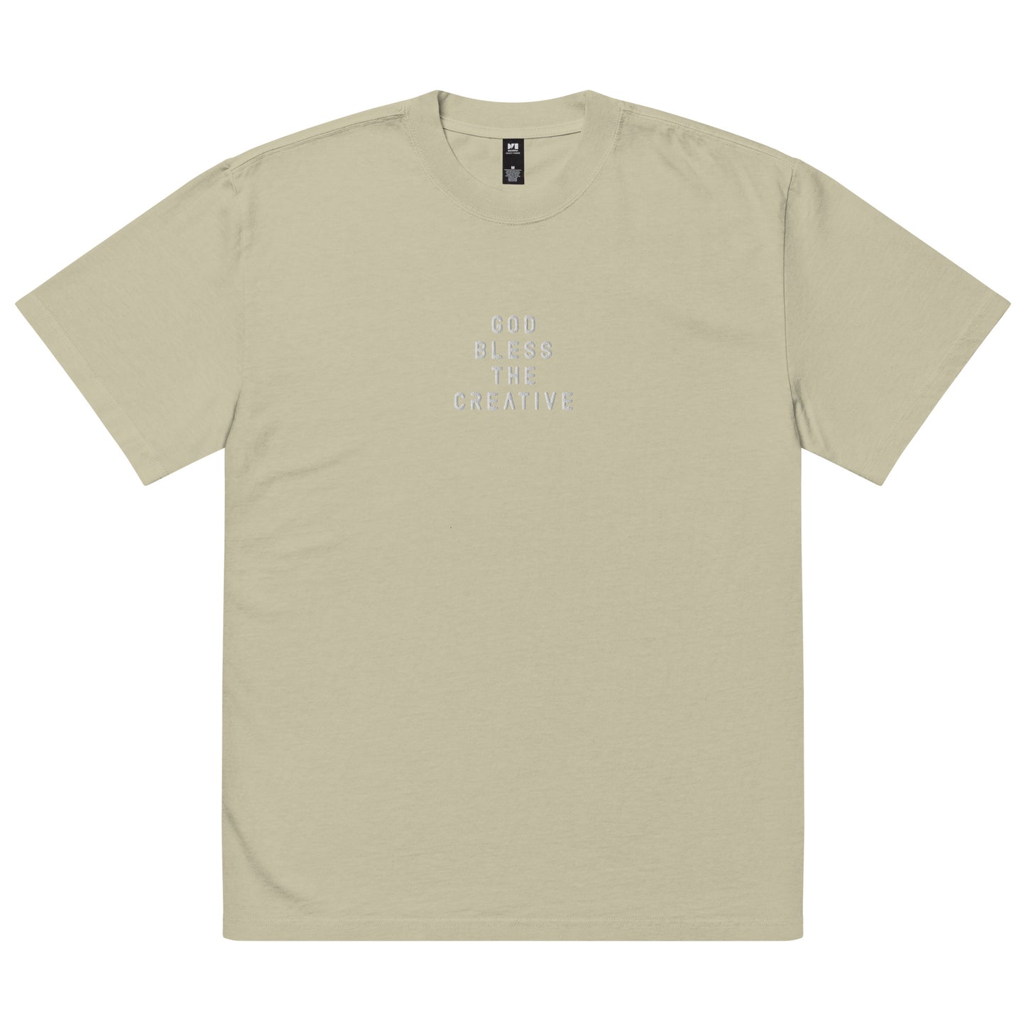 God Bless The Creative Minimal Oversized Tee