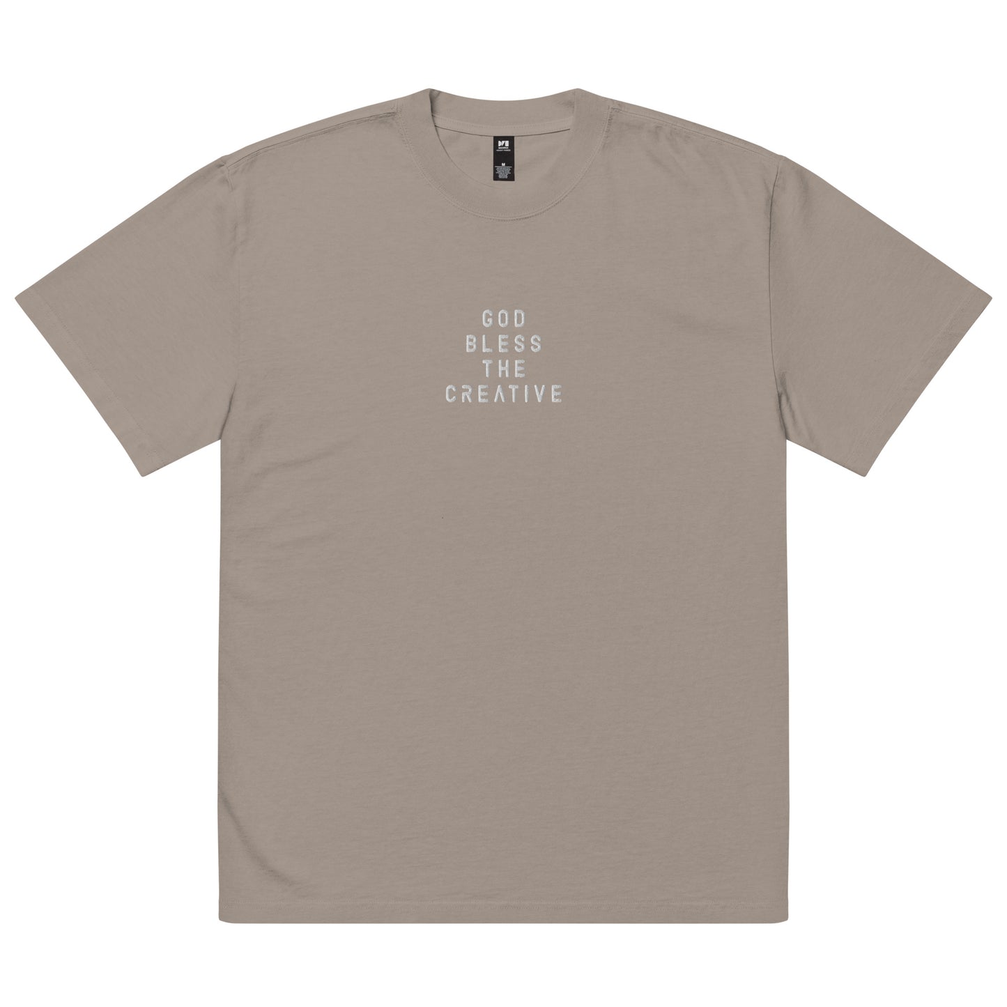 God Bless The Creative Minimal Oversized Tee