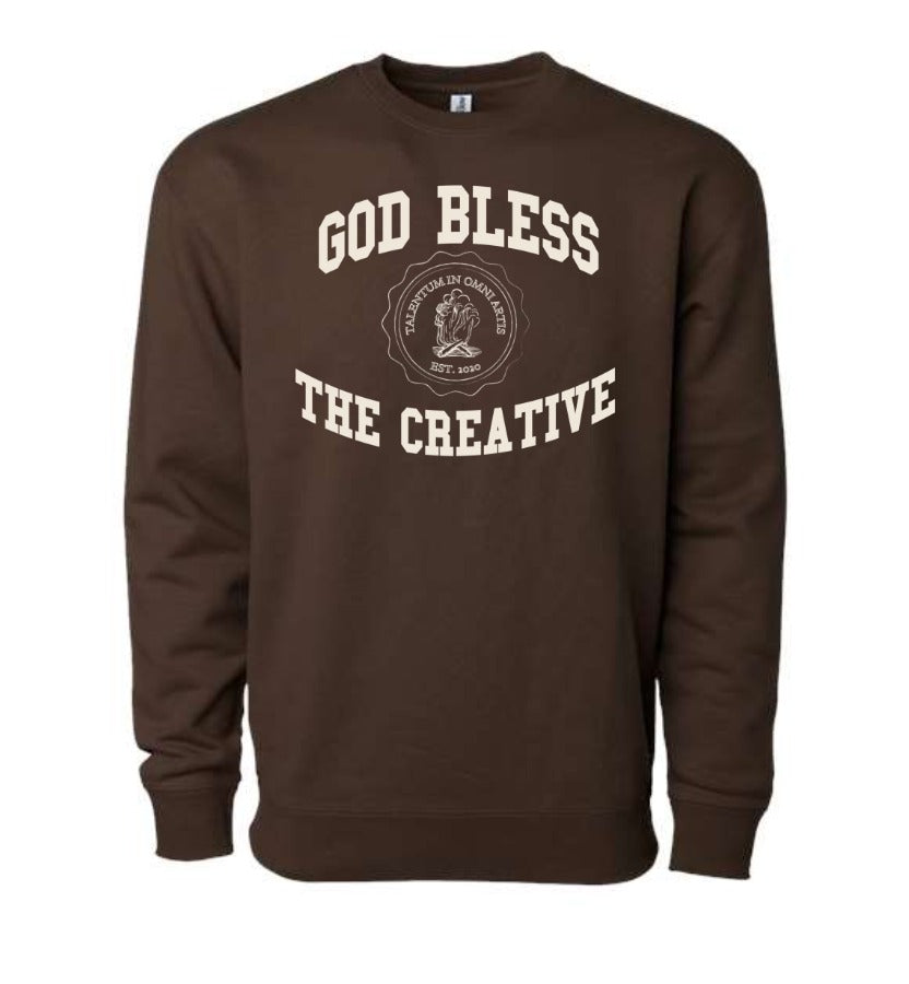 God Bless The Creative Collegiate Sweater [PRE-ORDER]