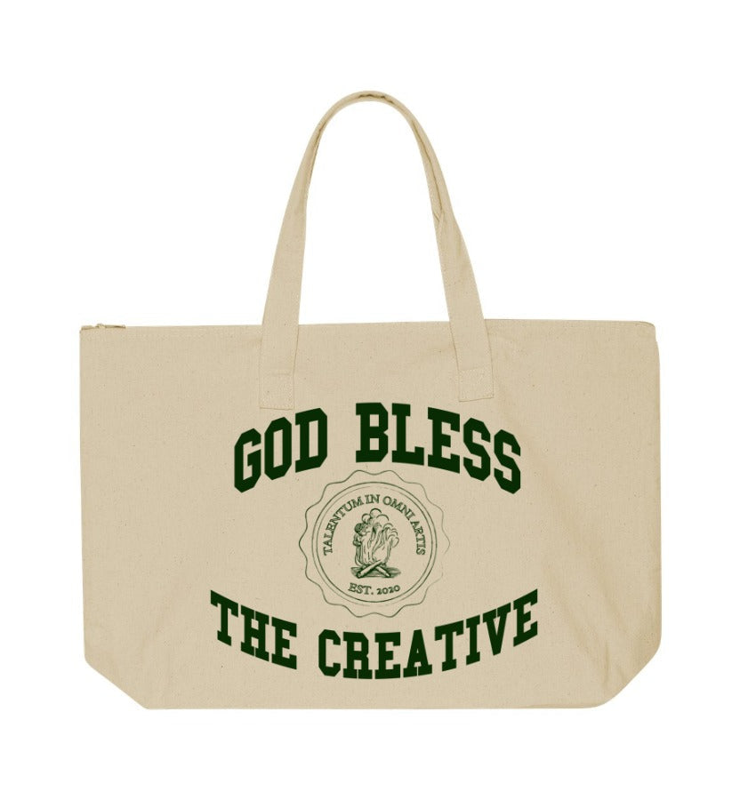 God Bless The Creative Collegiate Tote Bag [PRE-ORDER]