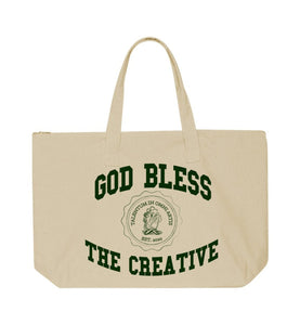 God Bless The Creative Collegiate Tote Bag [PRE-ORDER]