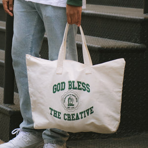 God Bless The Creative Collegiate Tote Bag [PRE-ORDER]